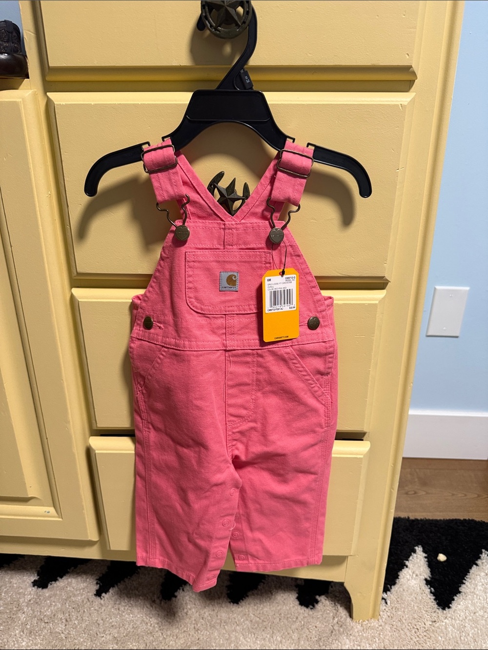 Carhartt Kids Pink Overalls